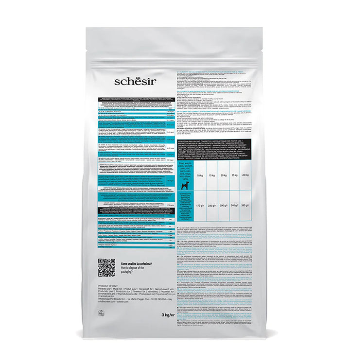 Schesir Dog Medium Fish 3kg