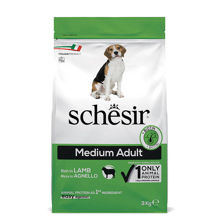 Schesir Dog Medium Lamb 3kg