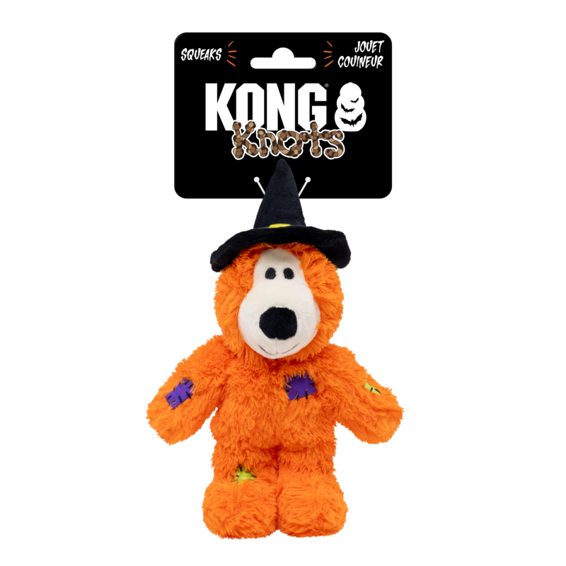 Kong Halloween Witch Bear Orange