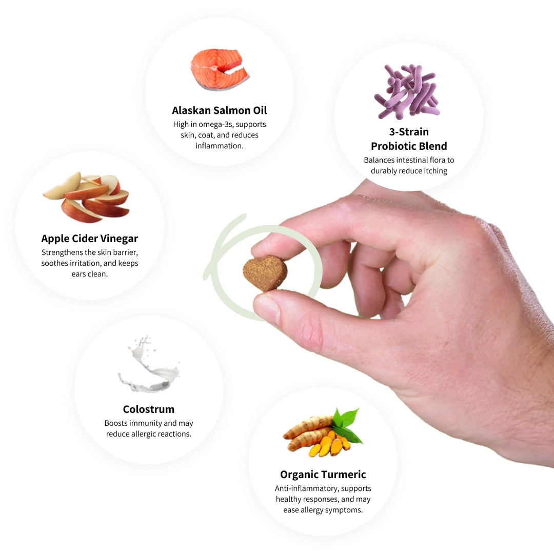 TIPAW Allergy & Itch Supplement for Dogs