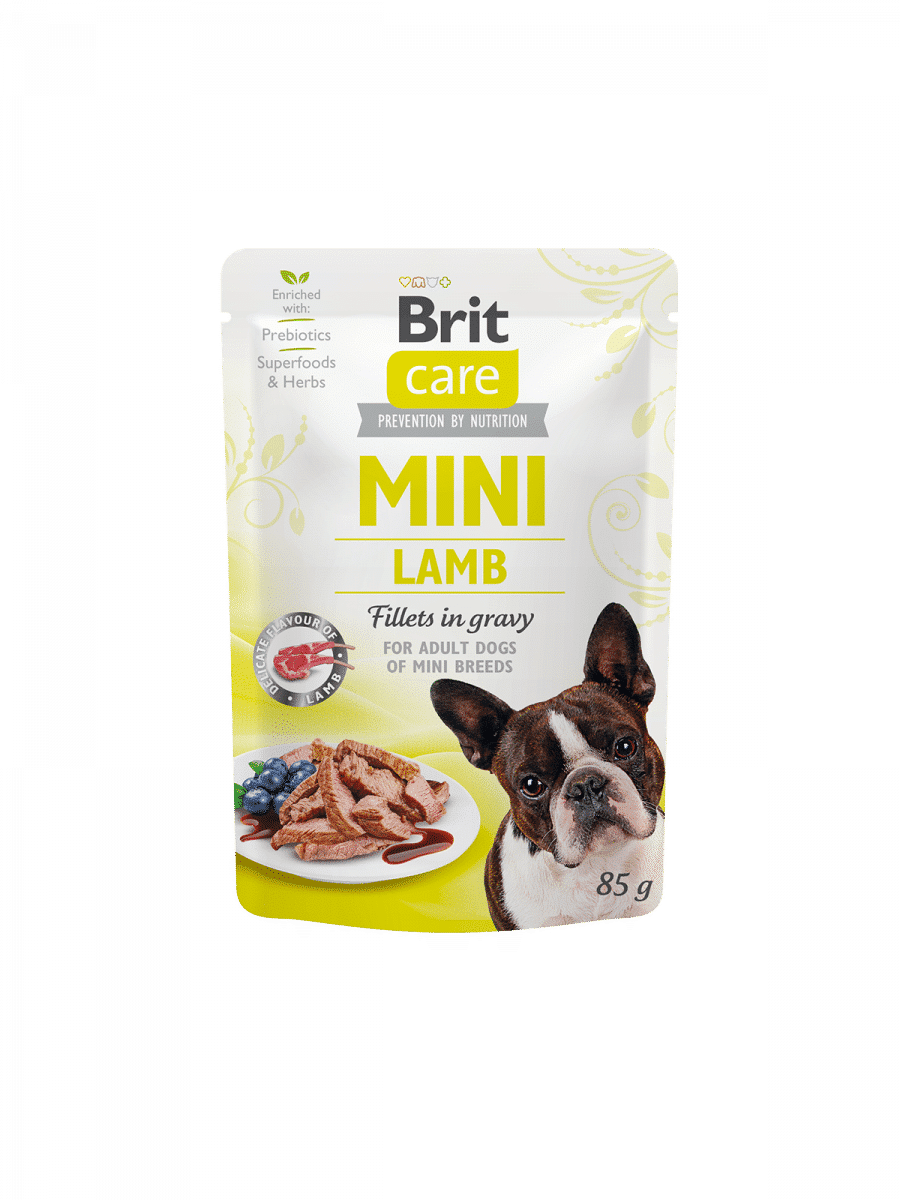 Brit Care Mini Adult Dog Pouches - Lamb
