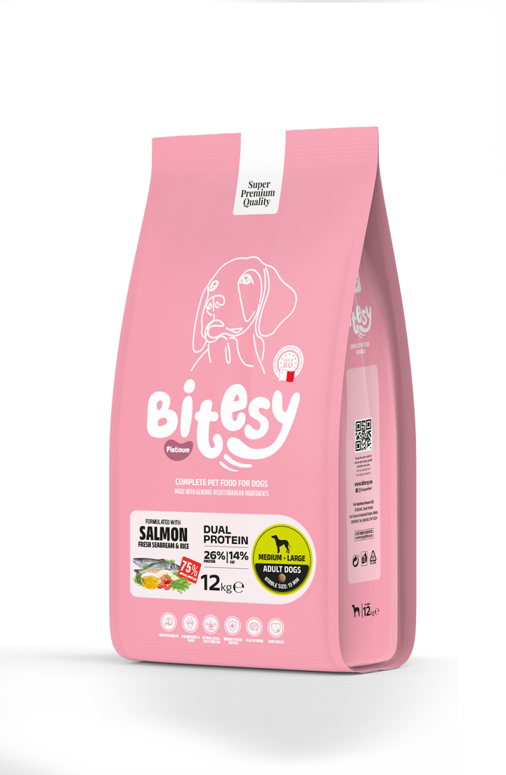 Bitesy Dog Dual Protein Salmon & Seabream (Medium & Large Breeds)
