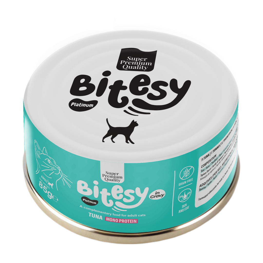 Bitesy cat wet food, 85g - Tuna Mono Protein