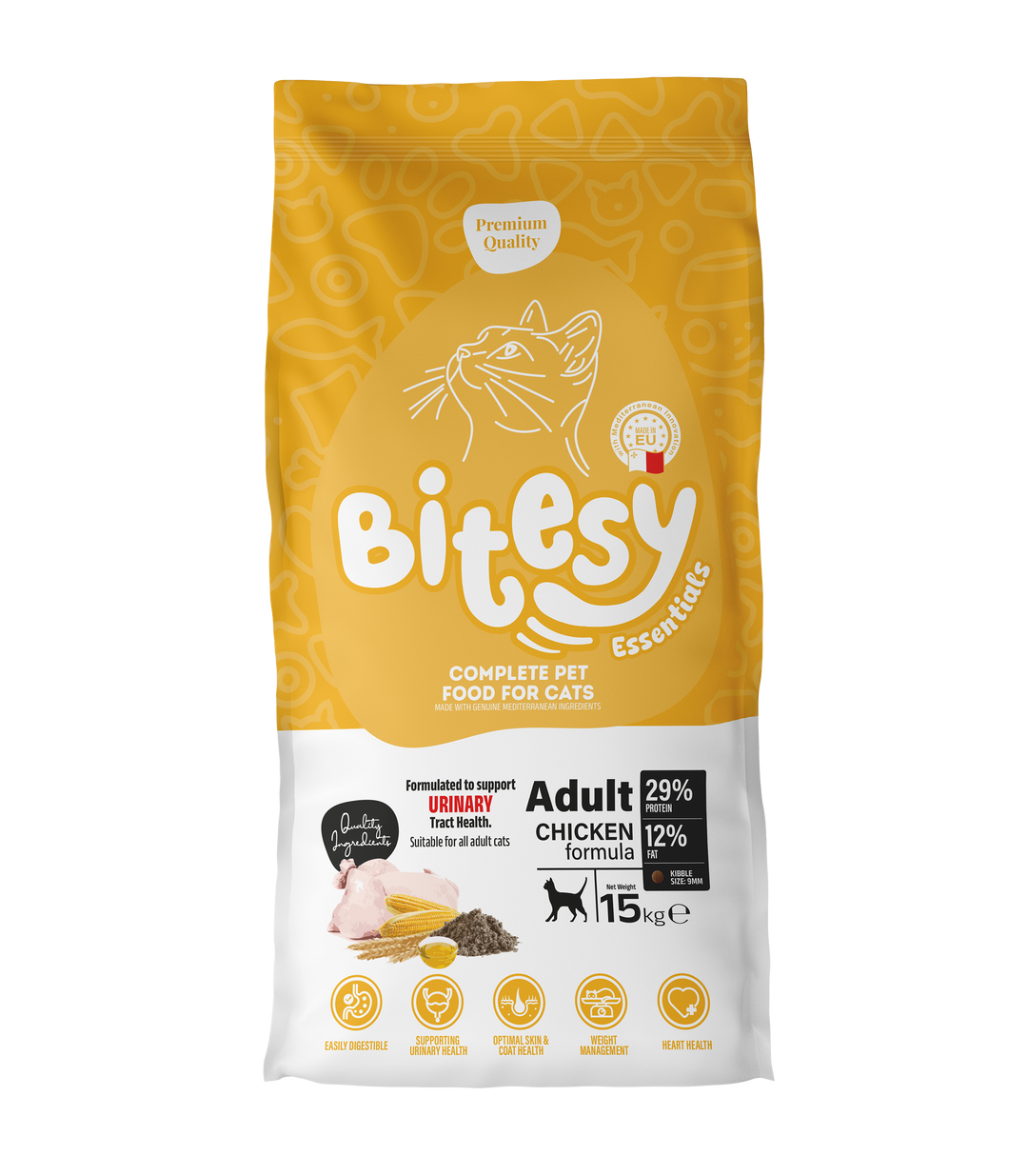 Bitesy Essentials cat Urinary, 15 Kg