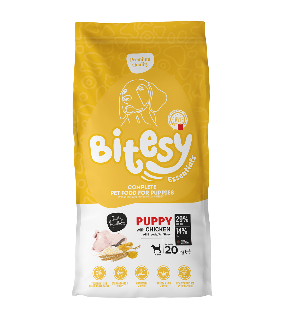 Bitesy Essentials dog 20kg - Puppy Chicken