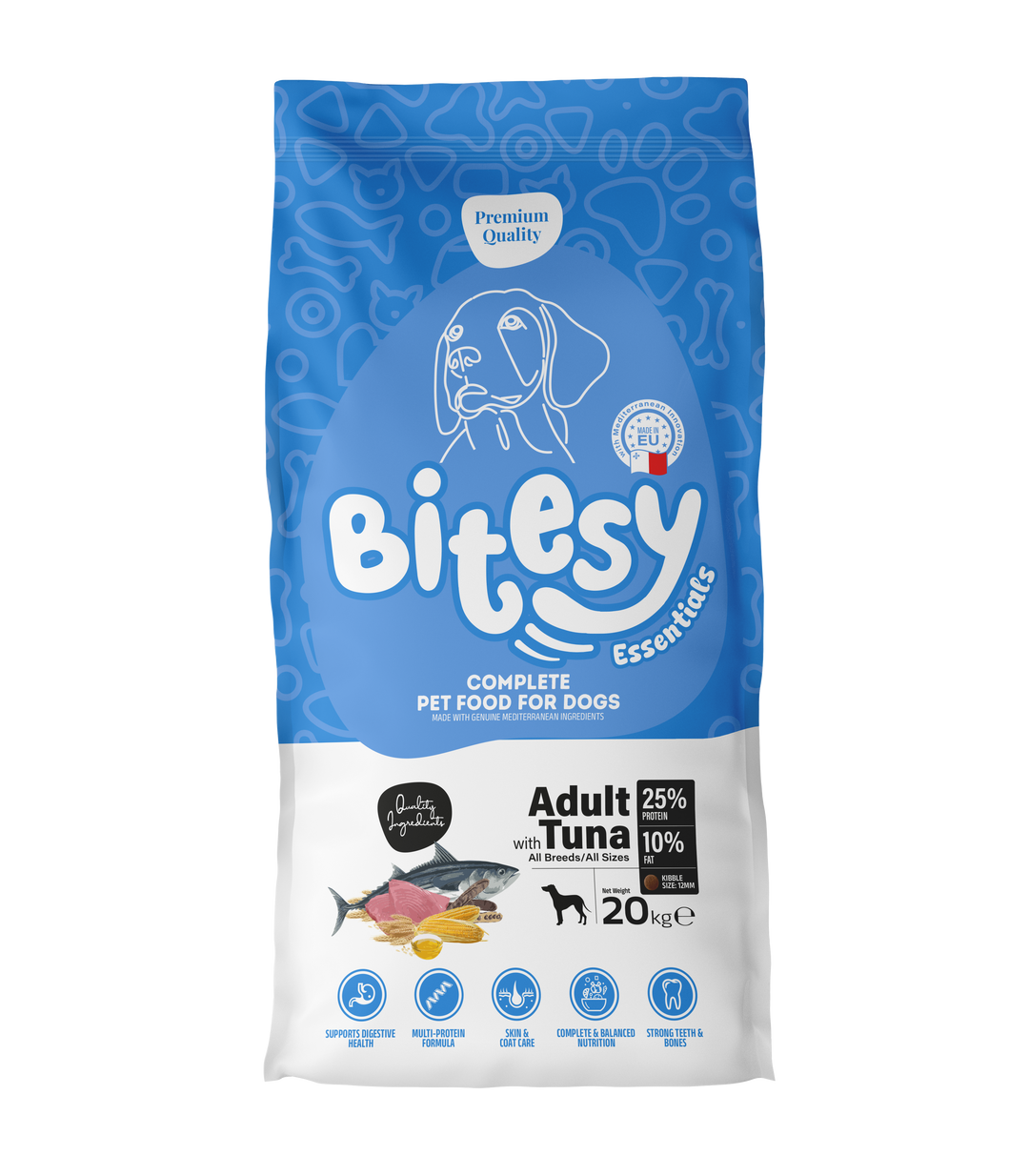 Bitesy Essentials dog 20kg - Tuna