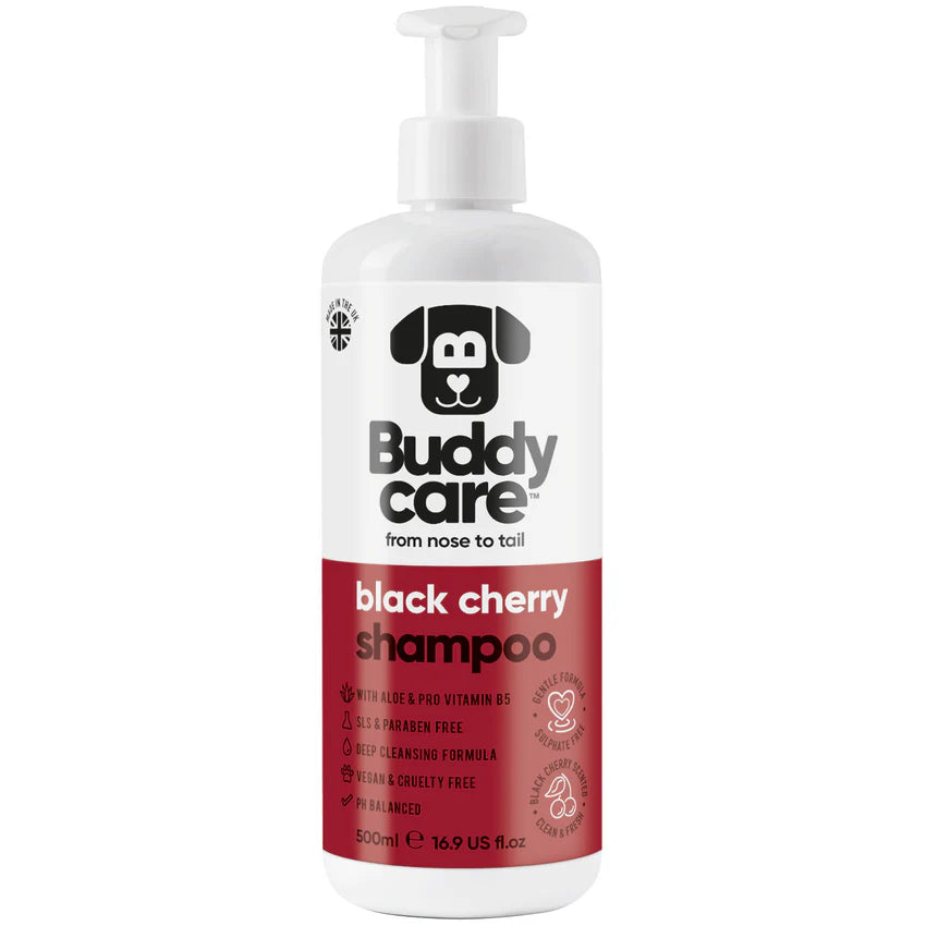 Buddy Care Black Cherry Shampoo, 500ml