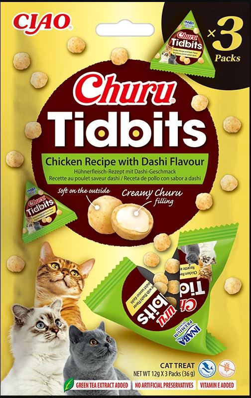 Churu Tidbits 3pack Chicken