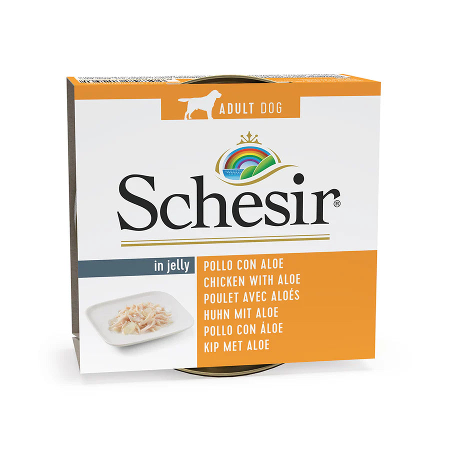 Schesir Dog tin 150g - Chicken &amp; Aloe