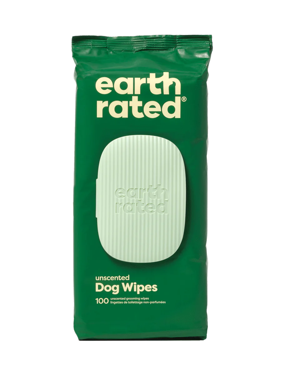 Earth Rated wipes, 100pc - Unscented