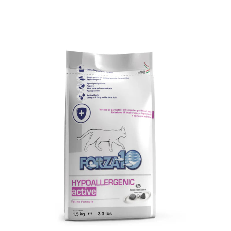 Forza 10 cat Hypoallergenic Active, 1.5 kg