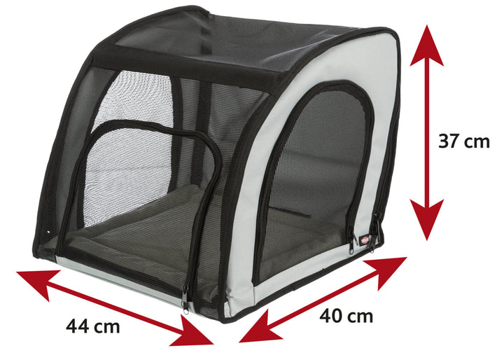 13174 Car seat, 44 x 37 x 40 cm, grey/black