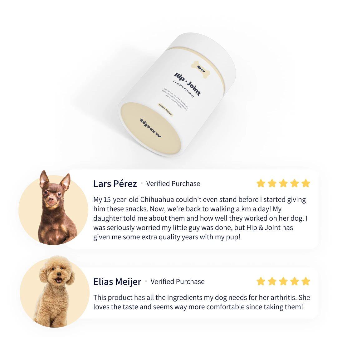 TIPAW Hip & Joint Supplement for Dogs