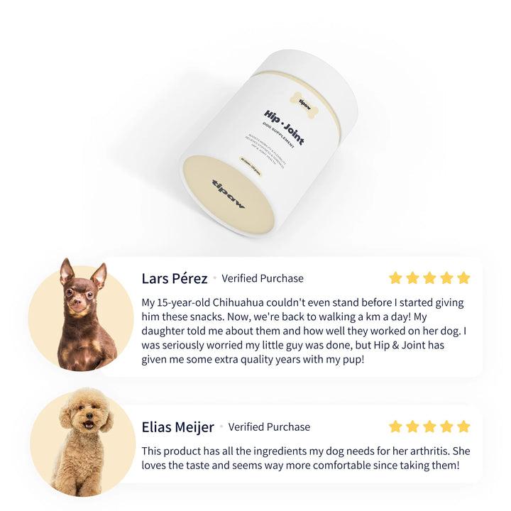 TIPAW Hip & Joint Supplement for Dogs