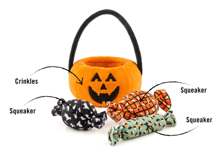 Halloween Howl-o-ween Treat Basket