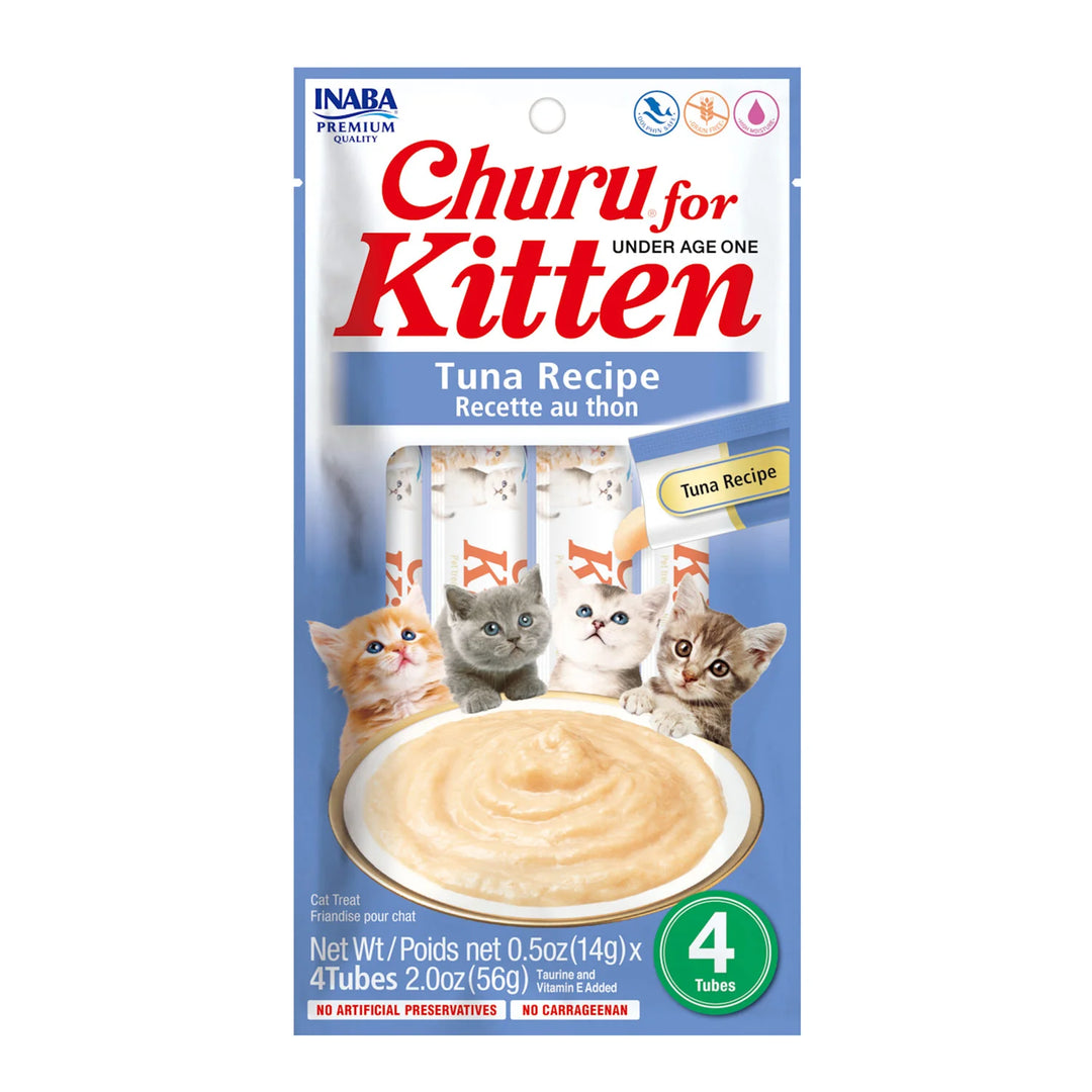Churu - Kitten Tuna Recipe, 4pc