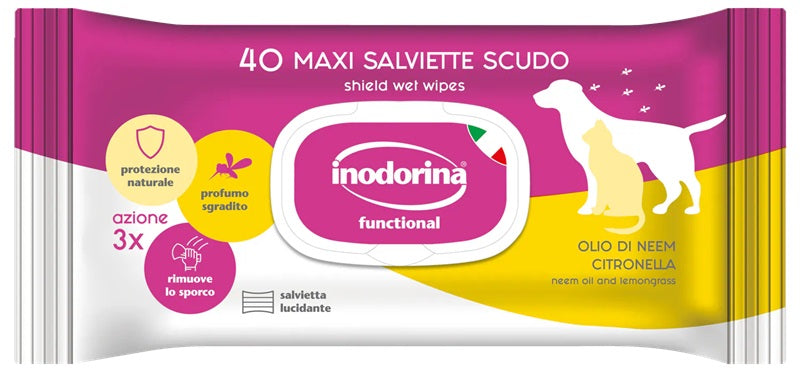 Inodorina Wet Wipes Refresh, Citronella