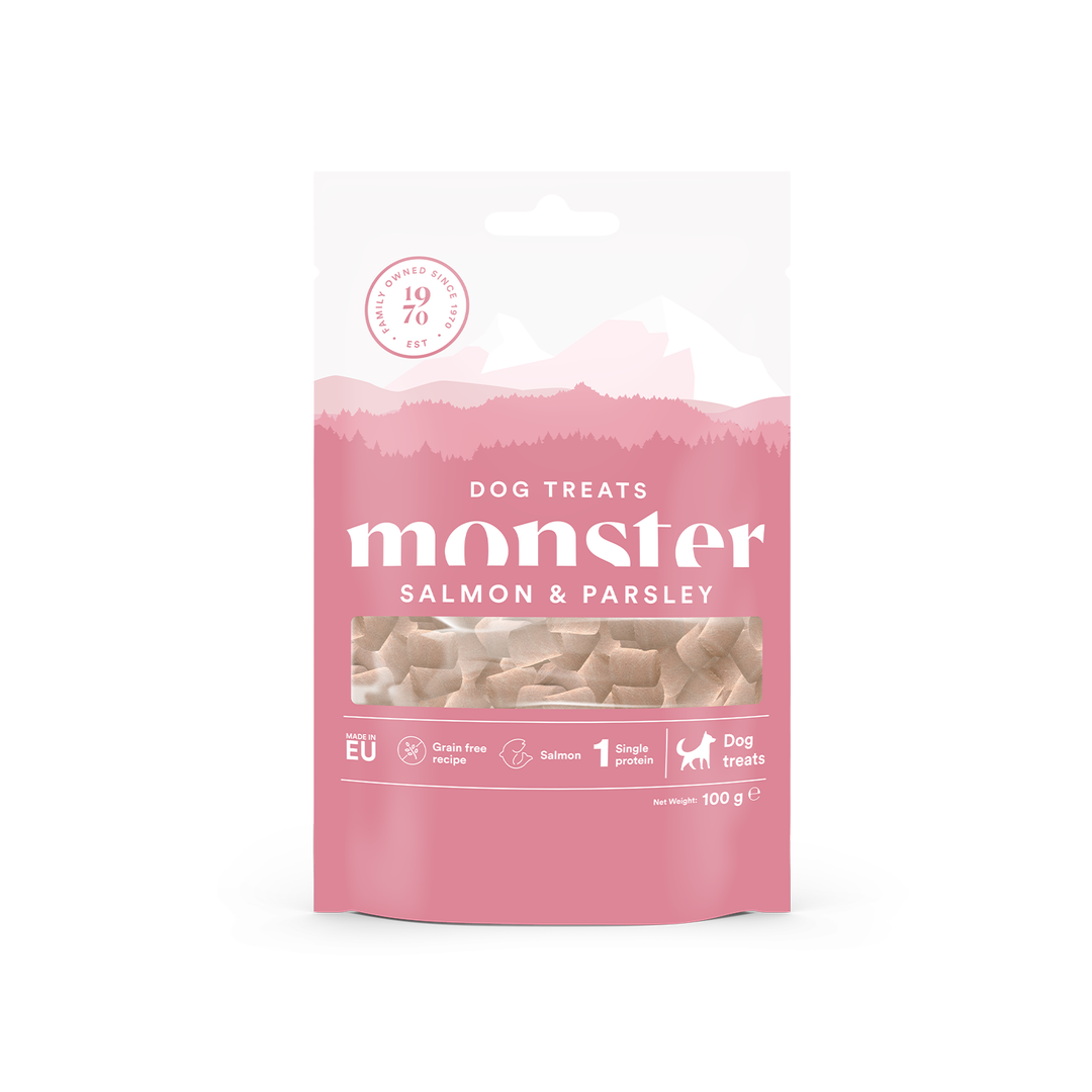 Monster Baked treats 100g - Pork & Peanut butter