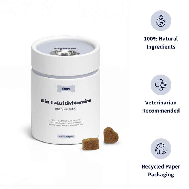 TIPAW 8-in-1 Multivitamins Supplement for Dogs
