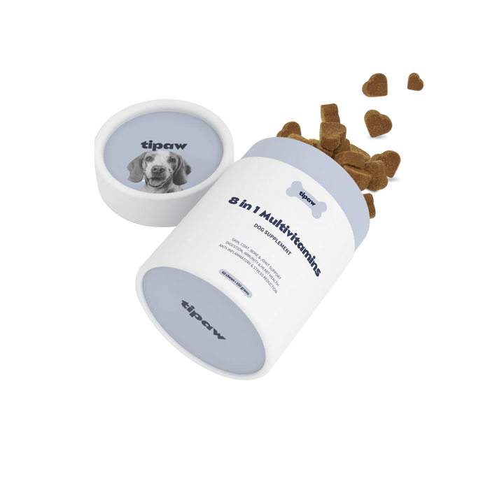 TIPAW 8-in-1 Multivitamins Supplement for Dogs