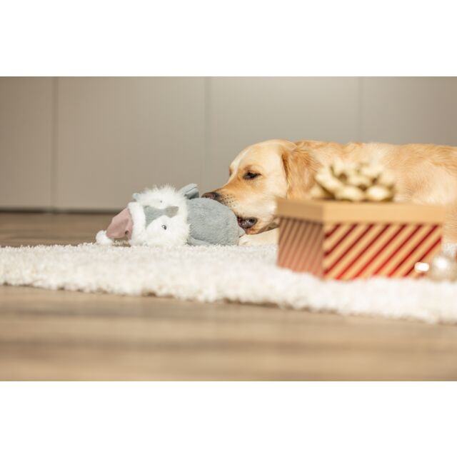 92007 - Xmas Owl Plush/rope 31cm