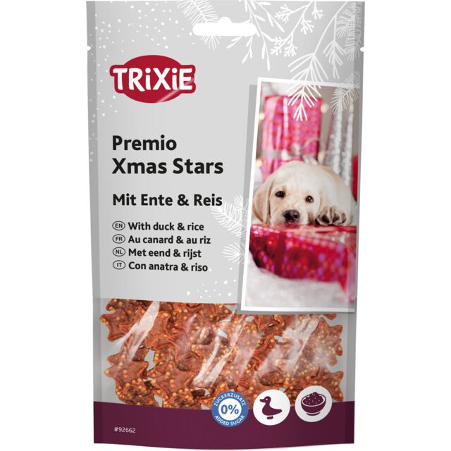 92662 - Xmas Premio Star with Duck & Rice 100g