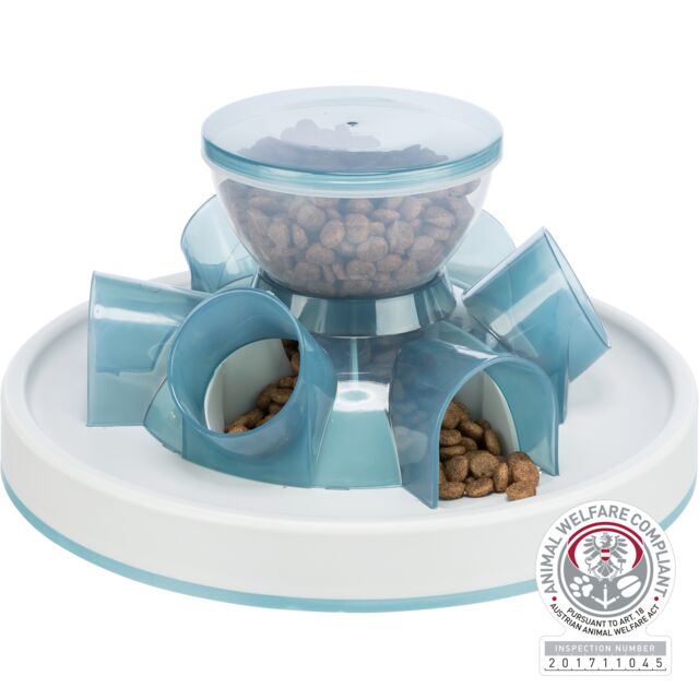46002 Cat Activity Tunnel Feeder, diam. 28 cm/14 cm