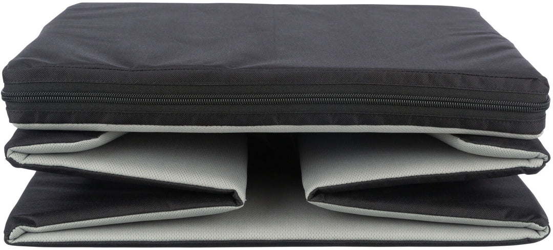 13177 Car seat, 45 x28 x40 cm, black/grey