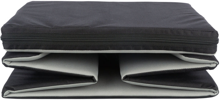 13177 Car seat, 45 x28 x40 cm, black/grey