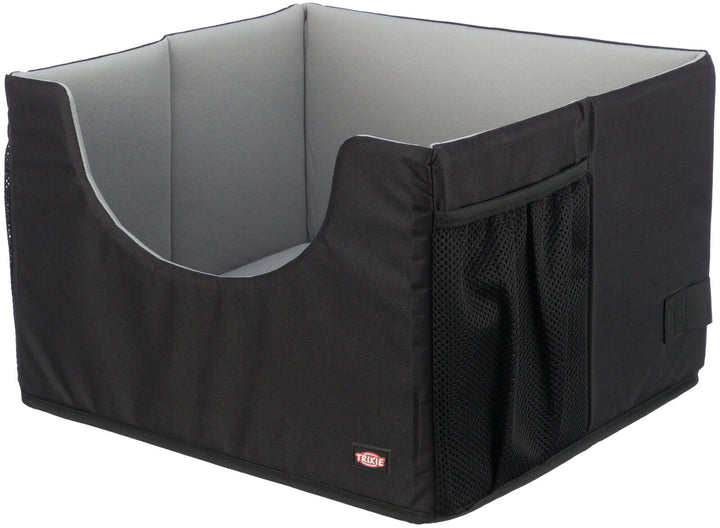 13177 Car seat, 45 x28 x40 cm, black/grey