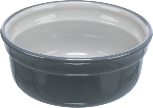 Bowl ceramic, grey/light grey