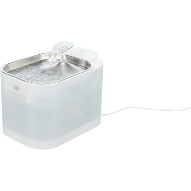 Aqua Square Drinking Fountain Plastic/ Stainless Steel, 2.5l/23.5