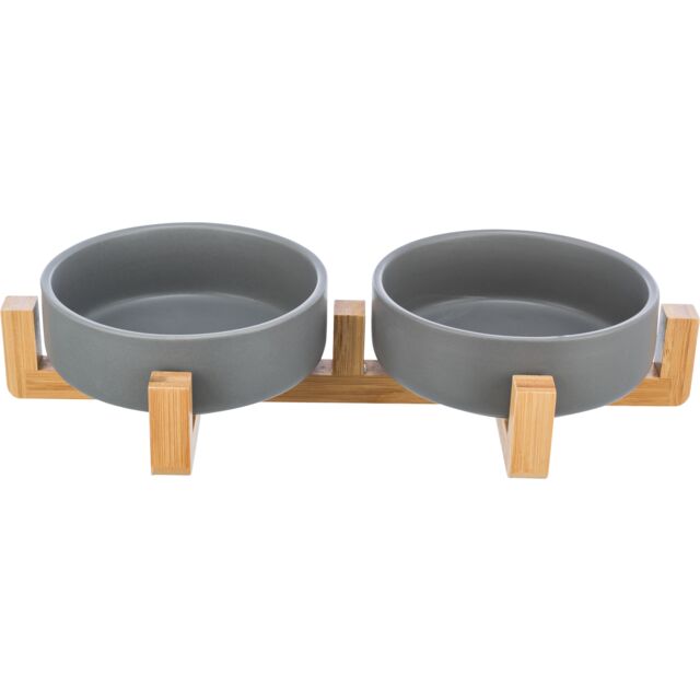 Bowl Set, ceramic/bamboo