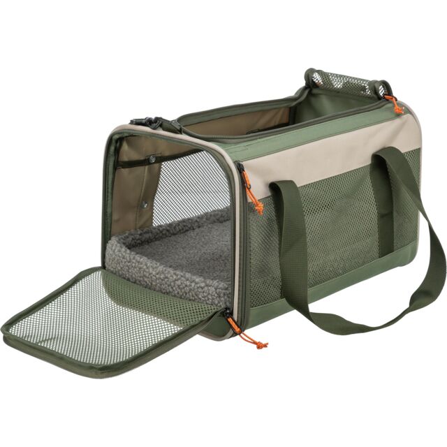 28896 Marlon bag, 27 x 27 x 43 cm, beige/olive green