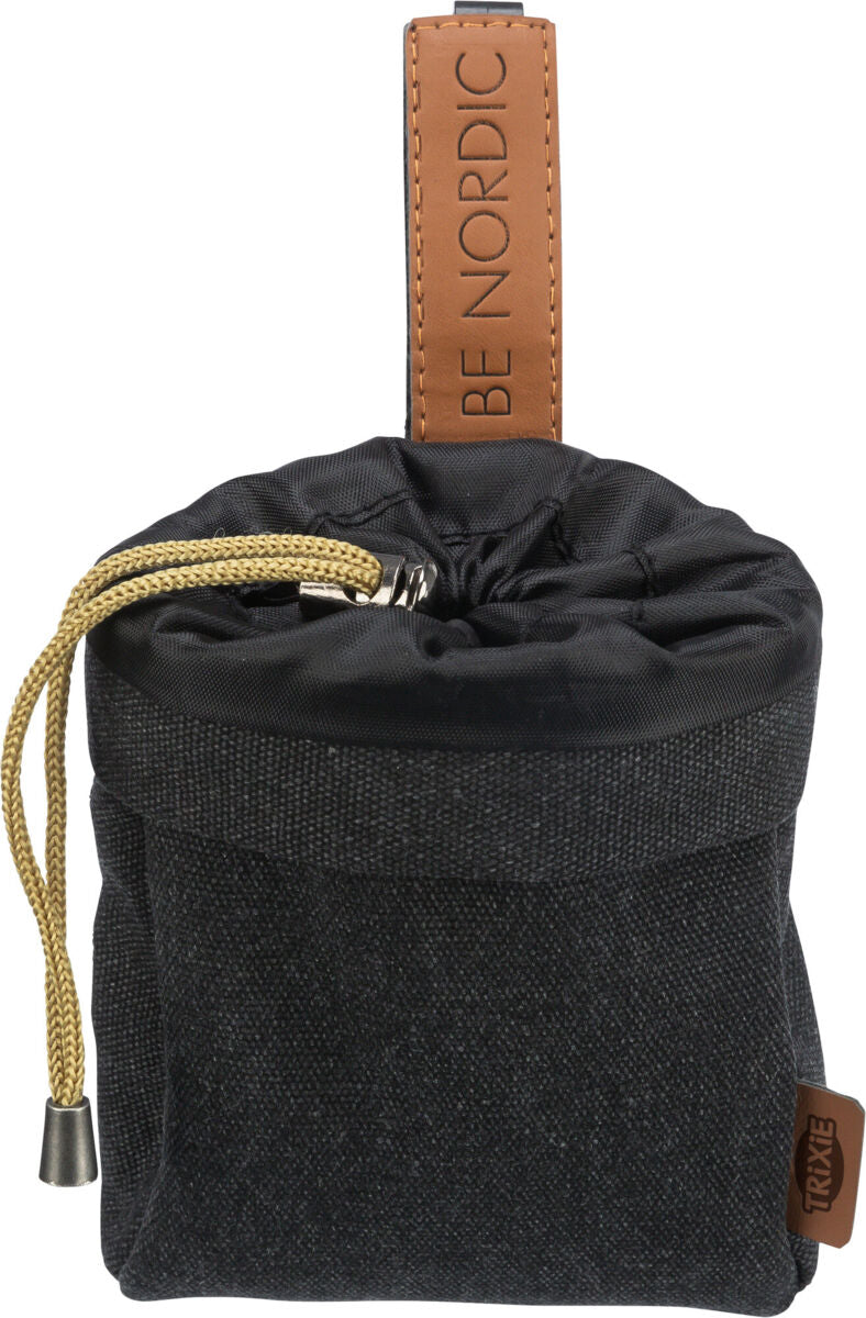 32292 BE NORDIC snack bag, -· 10 - 14 cm, black