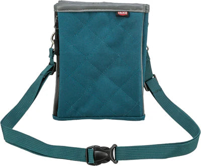 32295 Twin snack bag, 15 x 18 x 2.5 cm, petrol