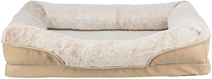 Lino vital bed, square,  beige