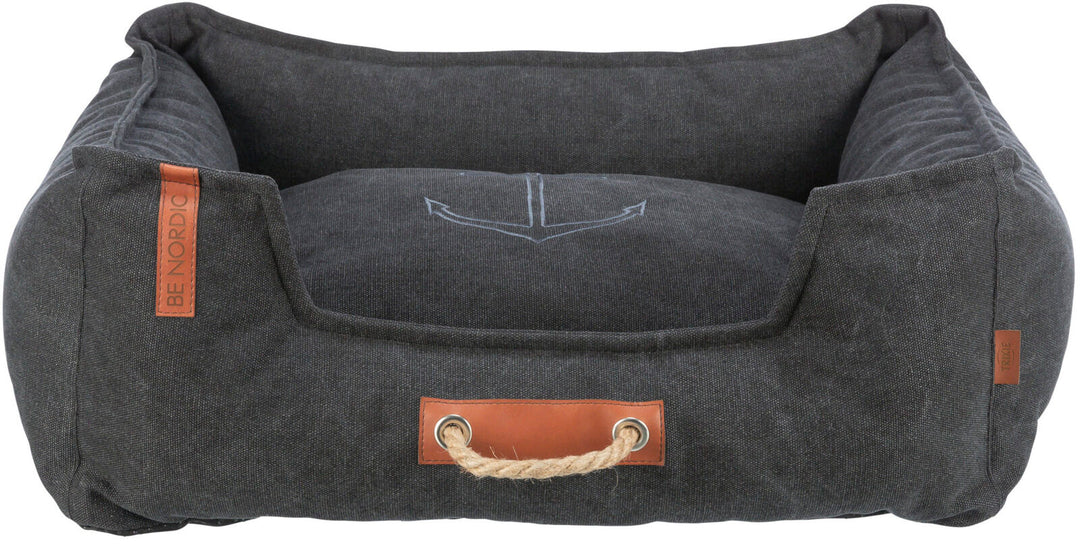 BE NORDIC Fohrr bed, square, black