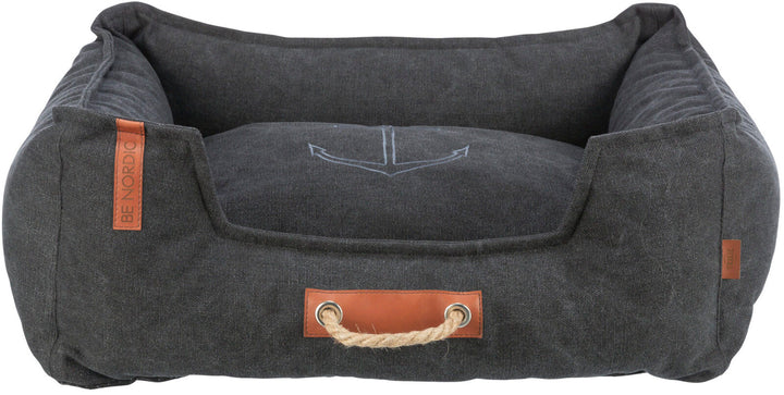 BE NORDIC Fohrr bed, square, black