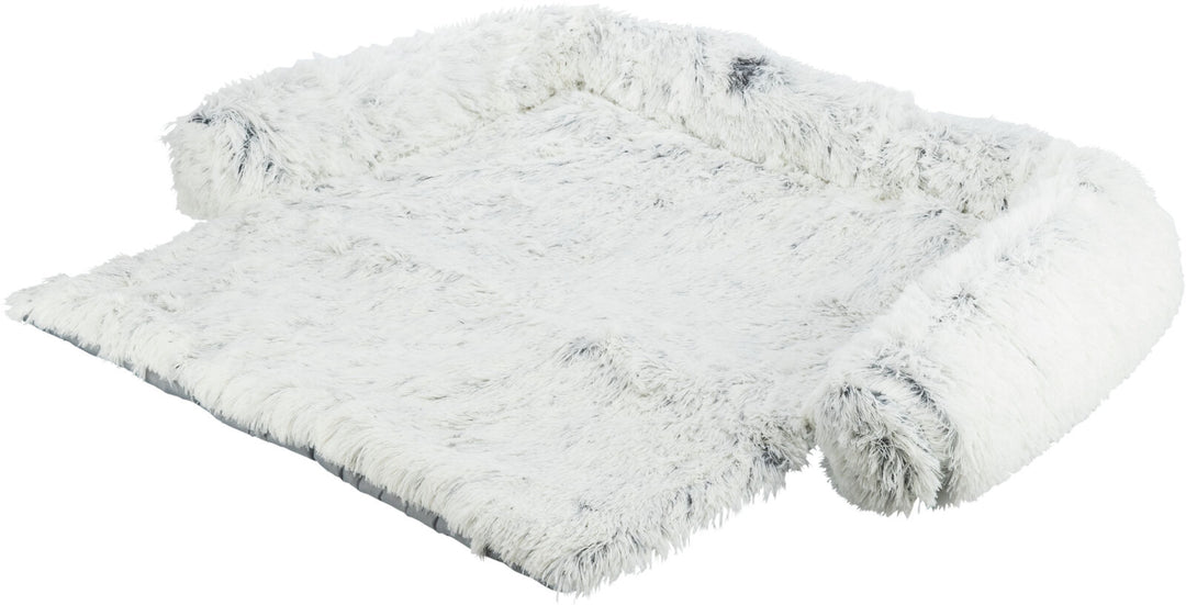 Harvey furniture protector bed square, white-black