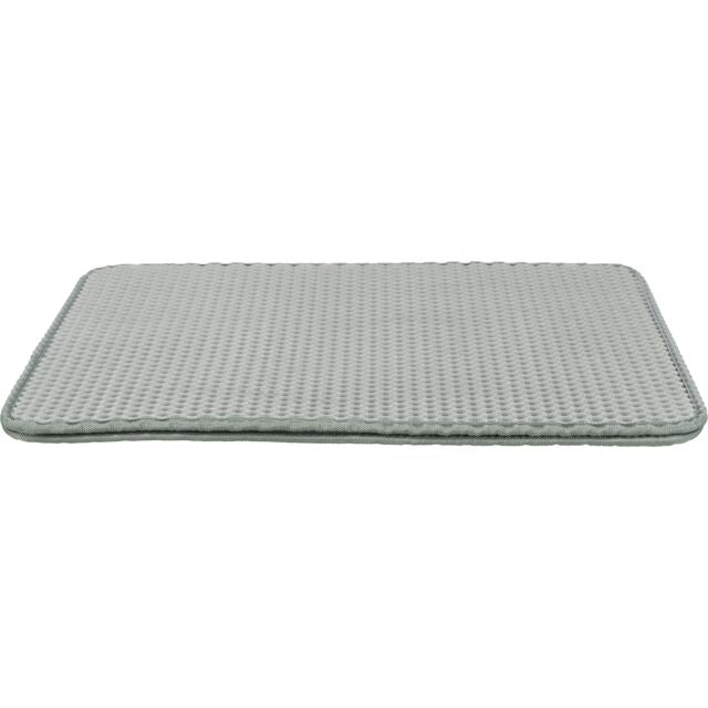 Litter tray mat with sieve