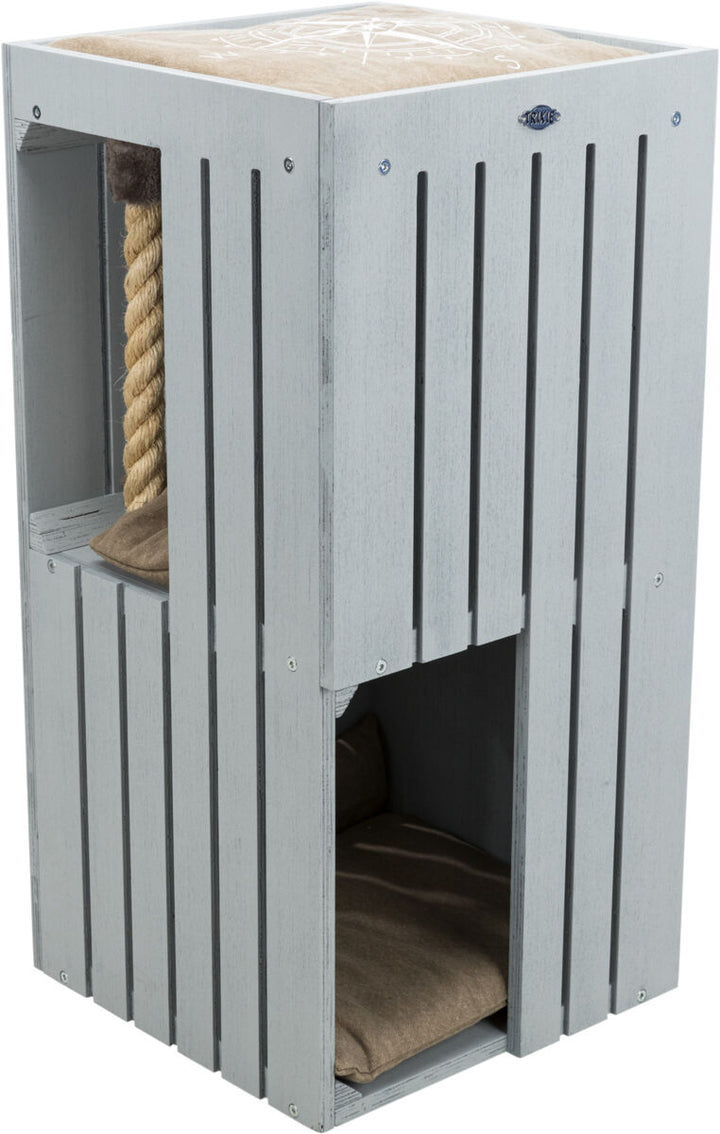 BE NORDIC Juna cat tower, 77 cm, grey
