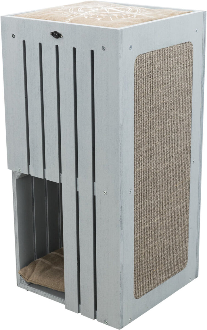 BE NORDIC Juna cat tower, 77 cm, grey