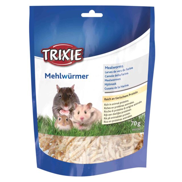 60792 - Mealworms dried, 70g