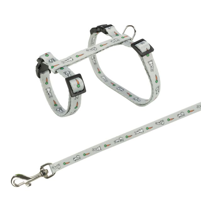 6263 - Harness with leash for rabbits