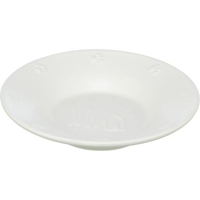 92473 - Xmas Bowl Ceramic 0.2ltr / 16cm white