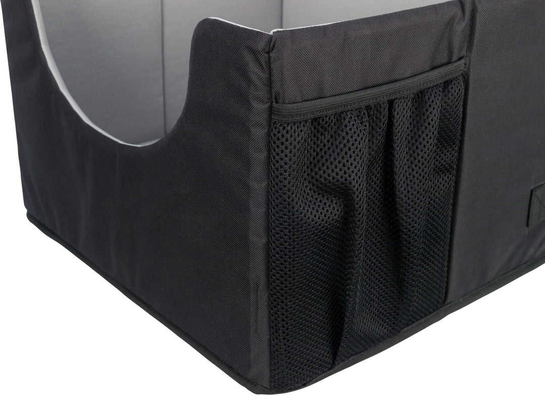 13177 Car seat, 45 x28 x40 cm, black/grey
