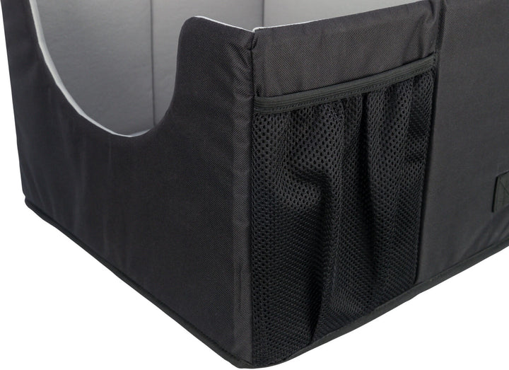 13177 Car seat, 45 x28 x40 cm, black/grey
