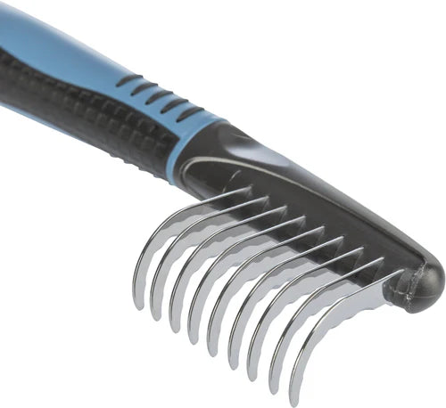 24161 -  Fur detangler, curved teeth, 18 cm