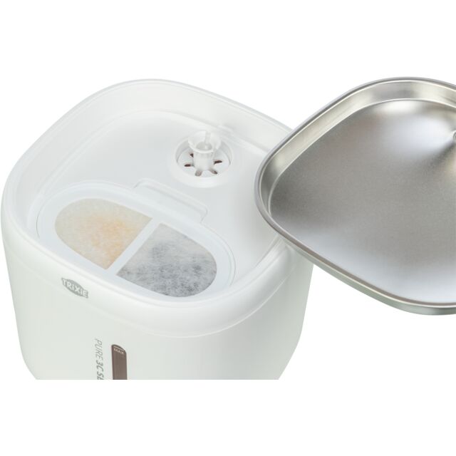 Aqua Pure drinking fountain, plastic/stainless steel